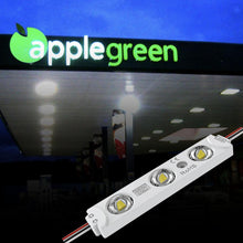 Load image into Gallery viewer, LED Modules for Signs, SMD 2835, Green, For Letter Sign Advertising Signs/Backlighting/Display Lighting, IP65, 3LEDs/Mod, DC12V, 0.72W, 40 - Pack - LEDMyPlace