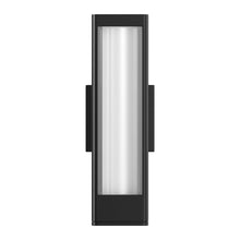 Load image into Gallery viewer, LED Outdoor Wall Sconce, Matte Black Finish, 12W, ETL Listed - Wet Location, Dimmable - LEDMyPlace