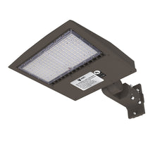 Load image into Gallery viewer, LED Pole Light, 150W/120W/100W Wattage Adjustable, 5700K, 133 LM/W, Universal Mount (Adjustable Slip Fitter + Wall Mount), Bronze, AC120 - 277V, Waterproof IP65, Parking Lot Lights, Outdoor Area Street Security Lighting Fixture, Gen14B - LEDMyPlace