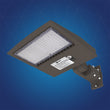 Load image into Gallery viewer, LED Pole Light 150W/120W/100W with Dusk to Dawn Photocell, 5700K, 133LM/W, Universal Mount (Adjustable Slip Fitter + Wall Mount), Bronze, AC120 - 277V, Waterproof IP65, Parking Lot Lights, Outdoor Area Street Security Lighting Fixture - LEDMyPlace