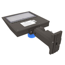 Load image into Gallery viewer, LED Pole Light 150W/120W/100W with Dusk to Dawn Photocell, 5700K, 133LM/W, Universal Mount (Adjustable Slip Fitter + Wall Mount), Bronze, AC120 - 277V, Waterproof IP65, Parking Lot Lights, Outdoor Area Street Security Lighting Fixture - LEDMyPlace