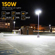 Load image into Gallery viewer, LED Pole Light 150W/120W/100W with Dusk to Dawn Photocell, 5700K, 133LM/W, Universal Mount (Adjustable Slip Fitter + Wall Mount), Bronze, AC120 - 277V, Waterproof IP65, Parking Lot Lights, Outdoor Area Street Security Lighting Fixture - LEDMyPlace