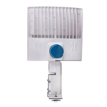 Load image into Gallery viewer, LED Pole Light with Dusk to Dawn Photocell, 150W/120W/100W Wattage Adjustable, 5700K, Universal Mount (Adjustable Slip Fitter + Wall Mount), White, IP65 Waterproof, AC120 - 277V, Gen14B, LED Parking Lot Lights - Outdoor Commercial Area Street Lighting - LEDMyPlace