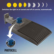 Load image into Gallery viewer, LED Pole Light with Dusk to Dawn Photocell, 300W/240W/200W Wattage Adjustable, 3000K, Universal Mount (Adjustable Slip Fitter + Wall Mount), Bronze, AC120 - 277V, IP65 Waterproof, Gen14B, LED Parking Lot Lights - LED Shoebox Area Light - LEDMyPlace