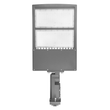 Load image into Gallery viewer, LED Pole Light with Dusk to Dawn Photocell, 300W/240W/200W Wattage Adjustable, 5700K, 133 LM/W, Universal Mount (Adjustable Slip Fitter + Wall Mount), Gray, IP65 Waterproof, AC120 - 277V, LED Parking Lot Lights - Outdoor Commercial Area Street Lighting - LEDMyPlace
