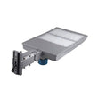 Load image into Gallery viewer, LED Pole Light with Dusk to Dawn Photocell, 300W/240W/200W Wattage Adjustable, 5700K, 133 LM/W, Universal Mount (Adjustable Slip Fitter + Wall Mount), Silver, IP65 Waterproof, AC100 - 277V, LED Parking Lot Lights - Outdoor Commercial Area Street Lighting, - LEDMyPlace