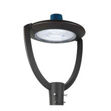 Load image into Gallery viewer, LED Post Top Light With Photocell 75W, 5700K, AC120 - 277V, UL, DLC Listed, IP65 Waterproof, Dimmable, Bronze, For Street Yard Garden Lighting - LEDMyPlace