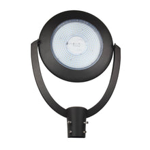 Load image into Gallery viewer, LED Post Top Light With Photocell 75W, 5700K, AC120 - 277V, UL, DLC Listed, IP65 Waterproof, Dimmable, Bronze, For Street Yard Garden Lighting - LEDMyPlace