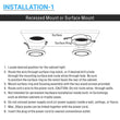 Load image into Gallery viewer, LED Puck Lights, 3 - Piece Kit Direct Plug - In, Dimmable, 3x3 Watts, 3x140 LM, White, Linkable LED Under Counter Lights for Kitchen, Desk - LEDMyPlace