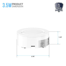 Load image into Gallery viewer, LED Puck Lights, 3 - Piece Kit Direct Plug - In, Dimmable, 3x3 Watts, 3x140 LM, White, Linkable LED Under Counter Lights for Kitchen, Desk - LEDMyPlace