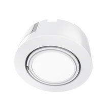 Load image into Gallery viewer, LED Puck Lights, 3 - Piece Kit Direct Plug - In, Dimmable, 3x3 Watts, 3x140 LM, White, Linkable LED Under Counter Lights for Kitchen, Desk - LEDMyPlace