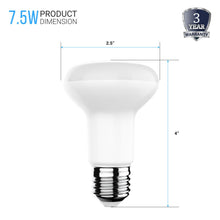 Load image into Gallery viewer, LED R20/BR20 Bulbs - 3000K - Warm White - 7.5 Watt - 50 Watt Equivalent, Dimmable - LEDMyPlace