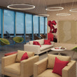Load image into Gallery viewer, LED Ring Chandelier, 1 - Ring, 38W, 3000K, 1512LM, Dimmable, Diameter 23.6''×71'' - LEDMyPlace