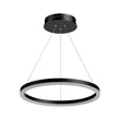Load image into Gallery viewer, LED Ring Chandelier, 1 - Ring, 38W, 3000K, 1512LM, Dimmable, Diameter 23.6''×71'' - LEDMyPlace