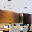 Load image into Gallery viewer, LED Ring Chandelier, 1 - Ring, 38W, 3000K, 1512LM, Dimmable, Diameter 23.6''×71'' - LEDMyPlace