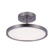 Load image into Gallery viewer, LED Semi - Flush Mount Light, 28W, 1950 Lumens, Dimmable, Round Close To Ceiling Lights - LEDMyPlace