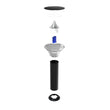 Load image into Gallery viewer, LED Solar Bollard Lights, 1.5W, 220LM, CCT Changeable: Warm White/Cool White, Solar Pathway Lights, IP65 Waterproof, Auto ON/Off, Solar Garden Lights Outdoor - LEDMyPlace