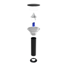 Load image into Gallery viewer, LED Solar Bollard Lights, 1.5W, 220LM, CCT Changeable: Warm White/Cool White, Solar Pathway Lights, IP65 Waterproof, Auto ON/Off, Solar Garden Lights Outdoor - LEDMyPlace