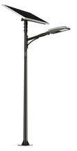Load image into Gallery viewer, LED Solar Street Light Set 60W w/ 120W Solar Panel 6000K, 7,200LM, 120V - 277V, IP65, 57.2AH Battery Capacity, Solar Power LED Street Lighting - LEDMyPlace