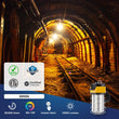 Load image into Gallery viewer, LED Temporary Work Lights with Cage, 100W 5000K, Plug and Play, Linkable, 12000LM, IP64, Portable Hanging Lighting for Construction Jobsite - LEDMyPlace