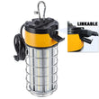 Load image into Gallery viewer, LED Temporary Work Lights with Cage, 150W 5000K 18000LM Plug and Play, Linkable, Jobsite Lighting, IP64, Portable Hanging Work Construction Light - LEDMyPlace