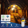 Load image into Gallery viewer, LED Temporary Work Lights with Cage, 150W 5000K 18000LM Plug and Play, Linkable, Jobsite Lighting, IP64, Portable Hanging Work Construction Light - LEDMyPlace