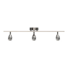 Load image into Gallery viewer, LED Track Lighting, Brushed Nickel Finish, Dimmable, 3000K, Flush Mount Spotlight Ceiling, Directional Ceiling Light for Dining Room, Bedroom, Office - LEDMyPlace