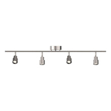Load image into Gallery viewer, LED Track Lighting, Brushed Nickel Finish, Dimmable, 3000K, Flush Mount Spotlight Ceiling, Directional Ceiling Light for Dining Room, Bedroom, Office - LEDMyPlace