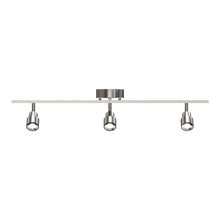 Load image into Gallery viewer, LED Track Lighting, Brushed Nickel Finish, Dimmable, 3000K, Flush Mount Spotlight Ceiling, Directional Ceiling Light for Dining Room, Bedroom, Office - LEDMyPlace