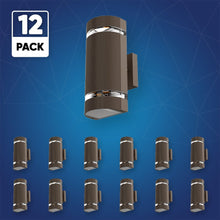 Load image into Gallery viewer, LED Up and Down Lights Outdoor, Semi Cylinder, 2X5W, AC100 - 277V, Outdoor Wall Light ETL, RoHS Listed, Waterproof Outdoor Wall Lamps - LEDMyPlace