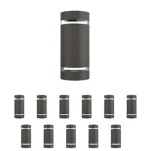 Load image into Gallery viewer, LED Up and Down Lights Outdoor, Semi Cylinder, 2X5W, AC100 - 277V, Outdoor Wall Light ETL, RoHS Listed, Waterproof Outdoor Wall Lamps - LEDMyPlace