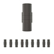 Load image into Gallery viewer, LED Up &amp; Down Lights Outdoor, Cylinder, 12WX2, AC100 - 277V, 80 - 90 Lm/W, IP65, Light Bronze Finish, Double Side - LEDMyPlace