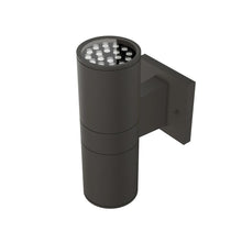 Load image into Gallery viewer, LED Up &amp; Down Lights Outdoor, Cylinder, 12WX2, AC100 - 277V, 80 - 90 Lm/W, IP65, Light Bronze Finish, Double Side - LEDMyPlace