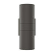 Load image into Gallery viewer, LED Up &amp; Down Lights Outdoor, Cylinder, 12WX2, AC100 - 277V, 80 - 90 Lm/W, IP65, Light Bronze Finish, Double Side - LEDMyPlace