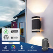 Load image into Gallery viewer, LED Up &amp; Down Wall Lights Outdoor, Square, 2x6W, AC100 - 277V, Waterproof Wall Sconce in 2 Lights, ETL - Listed, 80 - 90 Lumens/W - LEDMyPlace