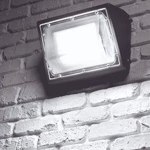 Load image into Gallery viewer, LED Wall Pack Light without Photocell 80W 5700K Forward Throw, IP65 Waterproof, 10400LM, UL, DLC Certified, Outdoor Commercial Security Light, For Porch Garage Warehouse Security Flood Lighting - LEDMyPlace