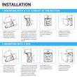 Load image into Gallery viewer, LED Wall Pack Lights with Dusk - to - Dawn Photocell, 13W/18W/26W Wattage Adjustable, 3000K/4000K/5700K CCT Changeable, IP65 Waterproof Outdoor Wall Light Fixture, Commercial Security Lighting - LEDMyPlace