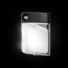 Load image into Gallery viewer, LED Wall Pack Lights with Dusk - to - Dawn Photocell, 13W/18W/26W Wattage Adjustable, 3000K/4000K/5700K CCT Changeable, IP65 Waterproof Outdoor Wall Light Fixture, Commercial Security Lighting - LEDMyPlace