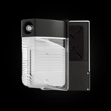 Load image into Gallery viewer, LED Wall Pack Lights with Dusk - to - Dawn Photocell, 13W/18W/26W Wattage Adjustable, 3000K/4000K/5700K CCT Changeable, IP65 Waterproof Outdoor Wall Light Fixture, Commercial Security Lighting - LEDMyPlace