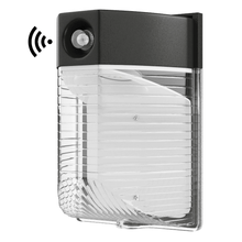 Load image into Gallery viewer, LED Wall Pack Lights with Dusk - to - Dawn Photocell, 13W/18W/26W Wattage Adjustable, 3000K/4000K/5700K CCT Changeable, IP65 Waterproof Outdoor Wall Light Fixture, Commercial Security Lighting - LEDMyPlace