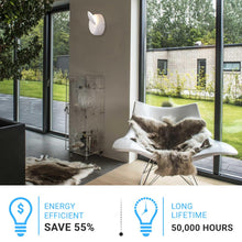 Load image into Gallery viewer, LED Wall Sconce Light, 7W, 3000K (Warm White), Dimmable, Modern Indoor Wall Mount Sconces - LEDMyPlace
