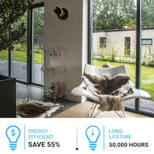 Load image into Gallery viewer, LED Wall Sconce Light, 7W, 3000K (Warm White), Dimmable, Modern Indoor Wall Mount Sconces - LEDMyPlace