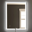 Load image into Gallery viewer, Frontlit/Backlit LED Lighted Bathroom Vanity Mirror with Frame, Anti-Fog, Touch Button, CRI 90+, Adjustable CCT &amp; Memory, Magnum Style