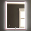 Load image into Gallery viewer, Frontlit/Backlit LED Lighted Bathroom Vanity Mirror with Frame, Anti-Fog, Touch Button, CRI 90+, Adjustable CCT &amp; Memory, Magnum Style