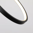 Load image into Gallery viewer, Lucca Circular 3 - Light Adjustable Direction Best LED Pendant Light - Matte Black - LEDMyPlace