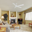 Load image into Gallery viewer, LURGAN 60 inch 5 - Blade No Light Ceiling Fan with Remote - LEDMyPlace