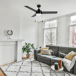 Load image into Gallery viewer, MALTA 52 inch 3 - Blade Ceiling Fan with LED Light &amp; Pull Chain - LEDMyPlace