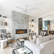 Load image into Gallery viewer, MALTA 52 inch 4 - Blade Ceiling Fan with LED Light &amp; Pull Chain - LEDMyPlace