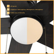 Load image into Gallery viewer, MALTA 52 inch 5 - Blade Ceiling Fan with LED Light &amp; Pull Chain - LEDMyPlace