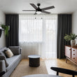 Load image into Gallery viewer, MALTA 52 inch 5 - Blade Ceiling Fan with LED Light &amp; Pull Chain - LEDMyPlace